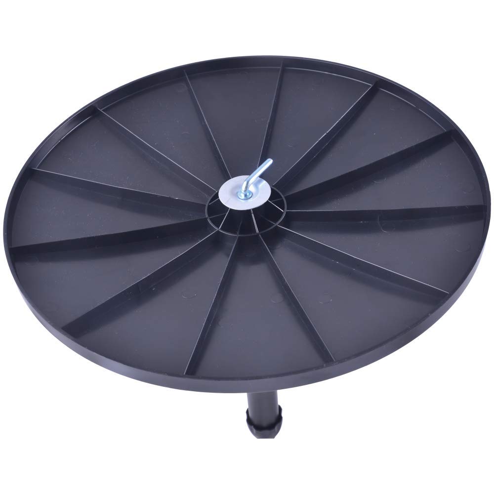 Ardes EASY 41PB PLUS Ventilatore da Pavimento 50W 40 cm con Oscillazione Automatica, Altezza Regolabile fino a 130 cm, Inclinazione Regolabile, 3 Velocità Silenziose e 3 Pale